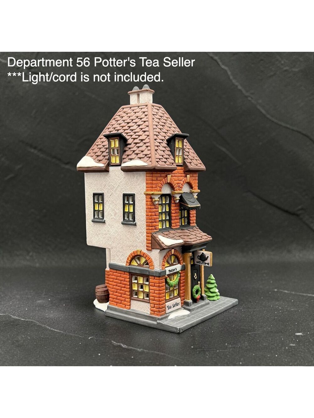 Vintage Department 56 Potter's Tea Seller Christmas in the City 1998 Box 5880-7
